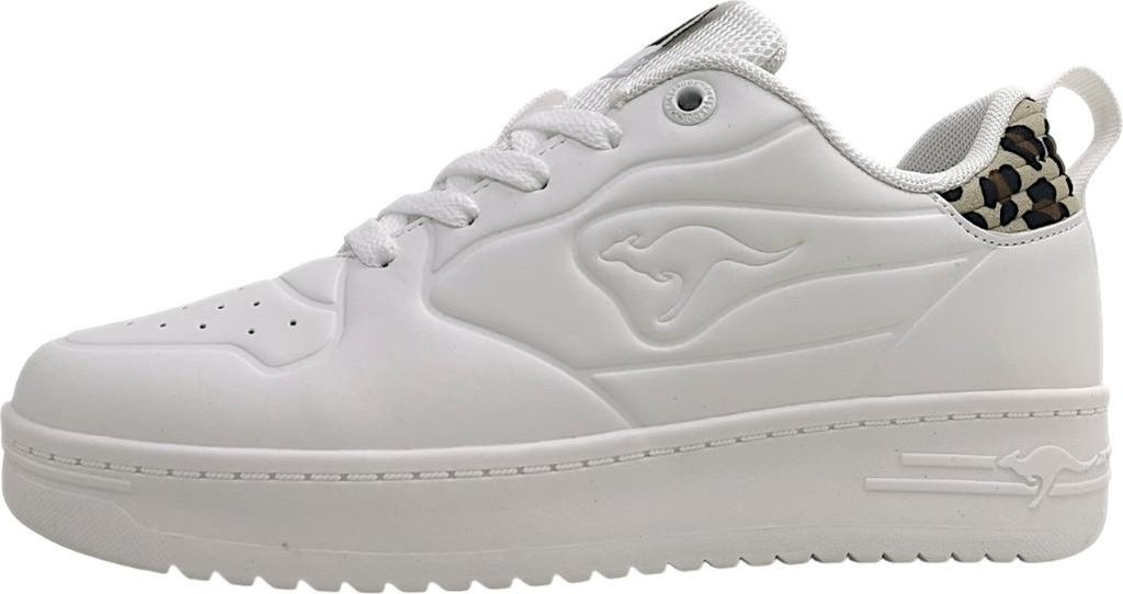 KangaRoos K-Top Sweeny Damenschuhe Halbschuhe Bequem sportlicher Schnürer Weiß Freizeit, Schuhgröße:40 EU