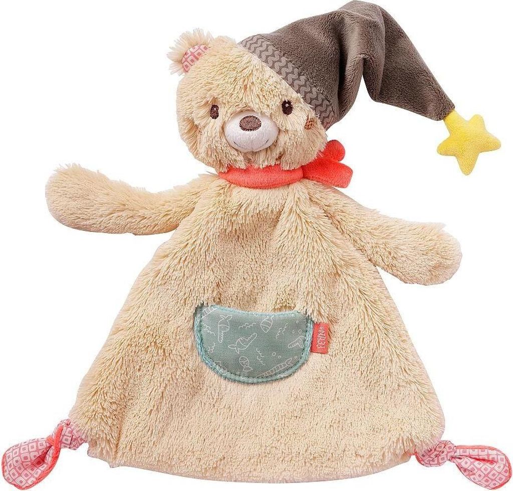 Schmusetuch Bär, groß –Stofftier-Schnuffeltuch mit Produktbild 
