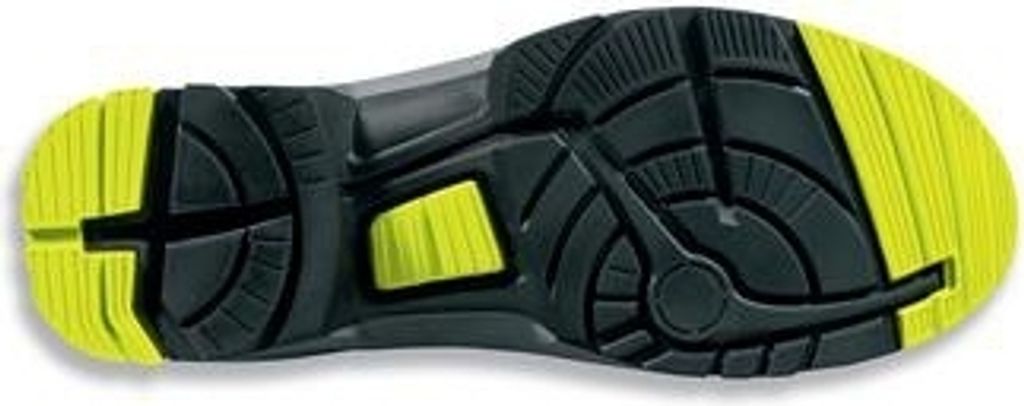 uvex 1 Halbschuhe S1 schwarz, gelb Weite 14 Gr. 47 Produktbild 4