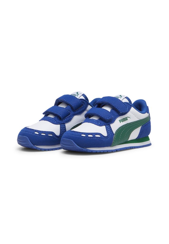 PUMA Cabana Racer SL 20 V Inf Kinder Sneaker Turnschuhe 383731 13 blau/weiß/grün, Schuhgröße:24 EU