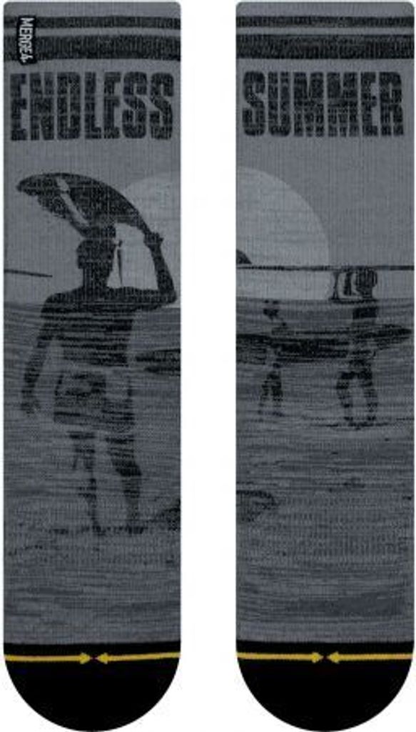 MERGE4 Endless Summer Vintage SOCKEN - grau - M