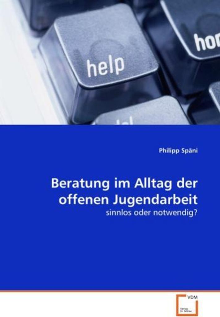 Beratung im Alltag der offenen Jugendarbeit
