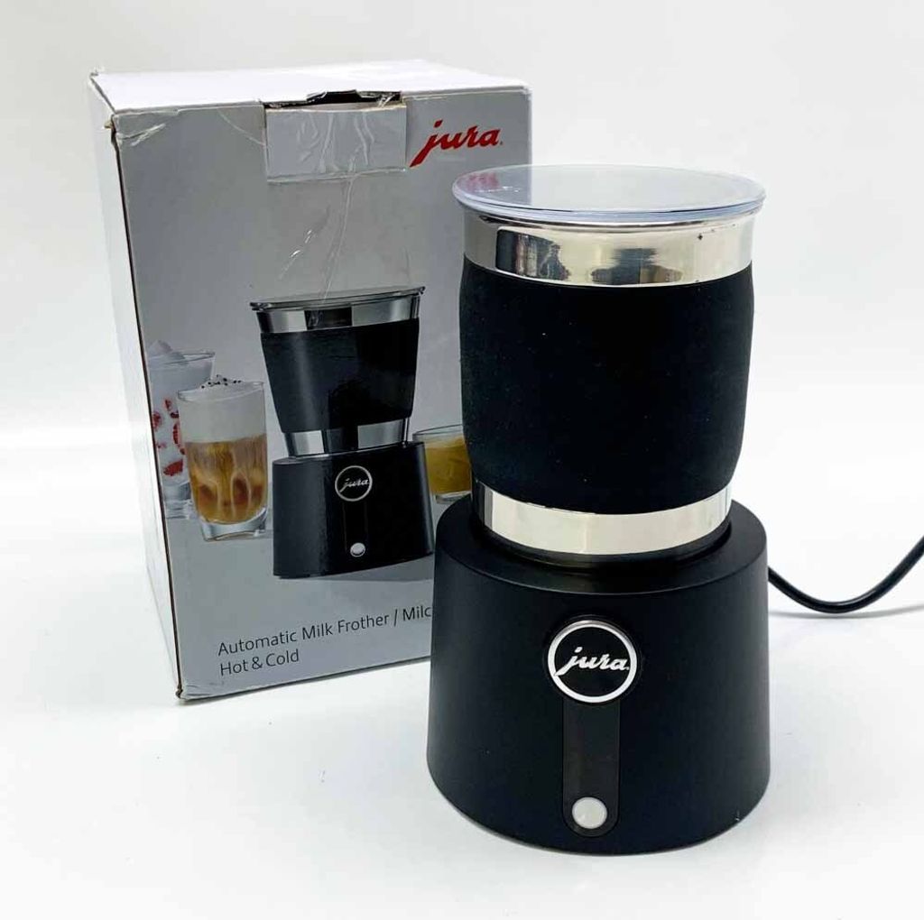 Jura 24019 Milchschäumer Edelstahl-Schwarz Produktbild 