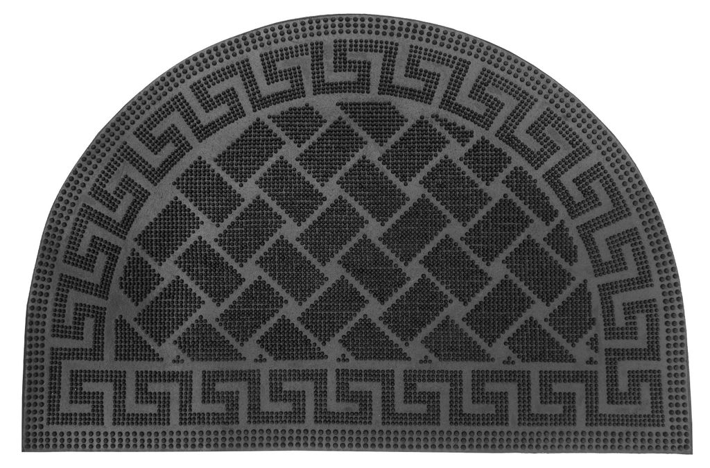 Relaxdays, tapis de sol en caoutchouc, 60x40 cm, forme Image du produit 