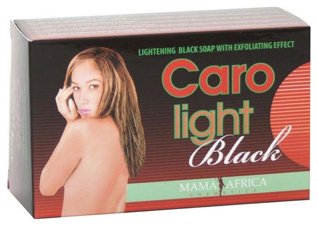 Mama Africa Caro Light Black Soap 200grm. Produktbild 