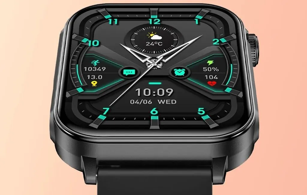 COLMI Colmi P80 smartwatch (steel black) - 3