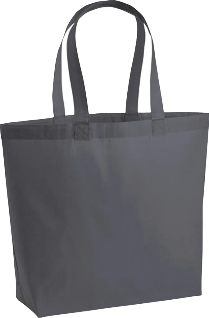 Shopping Bag Premium Westford Mill BC4051 Grigio - Cotone Naturale 18L