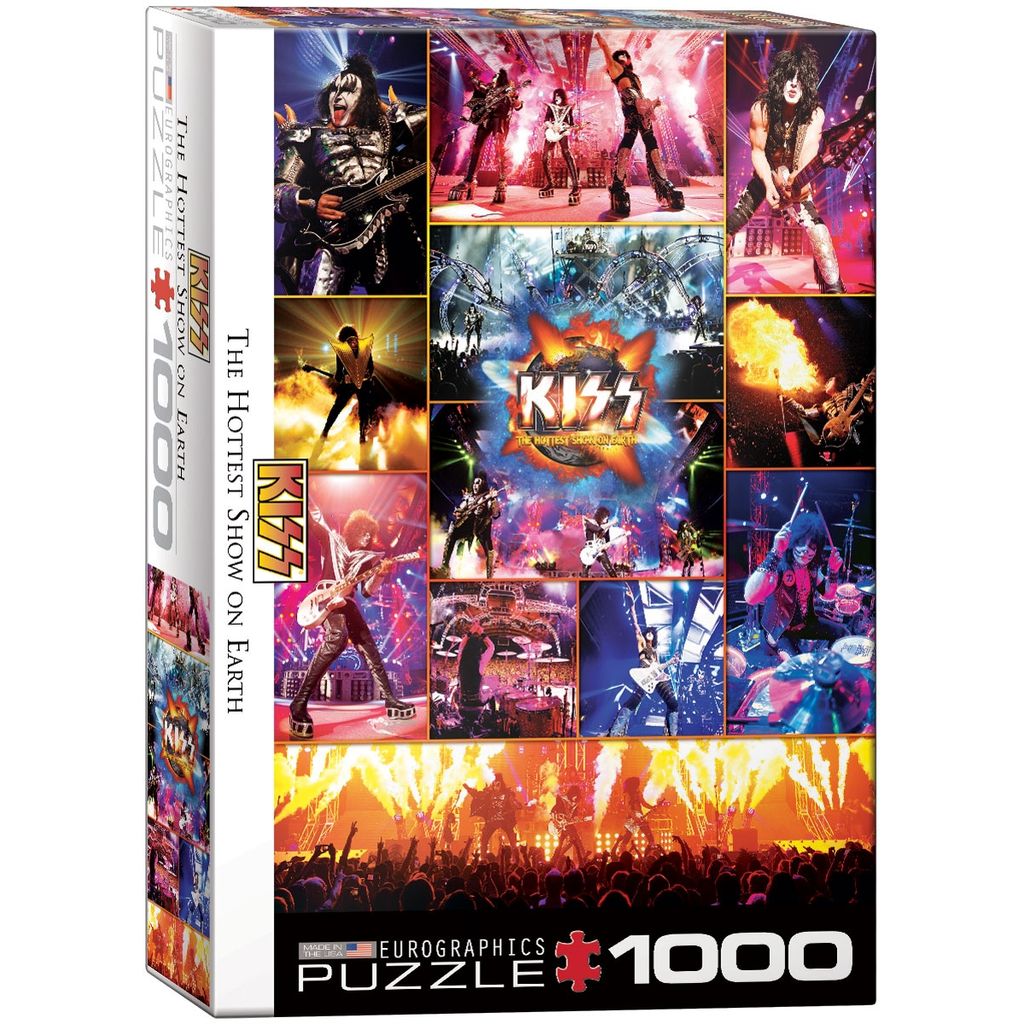 EUROGRAPHICS Puzzle Kiss: Die heißeste Show der Welt 1000 Produktbild 