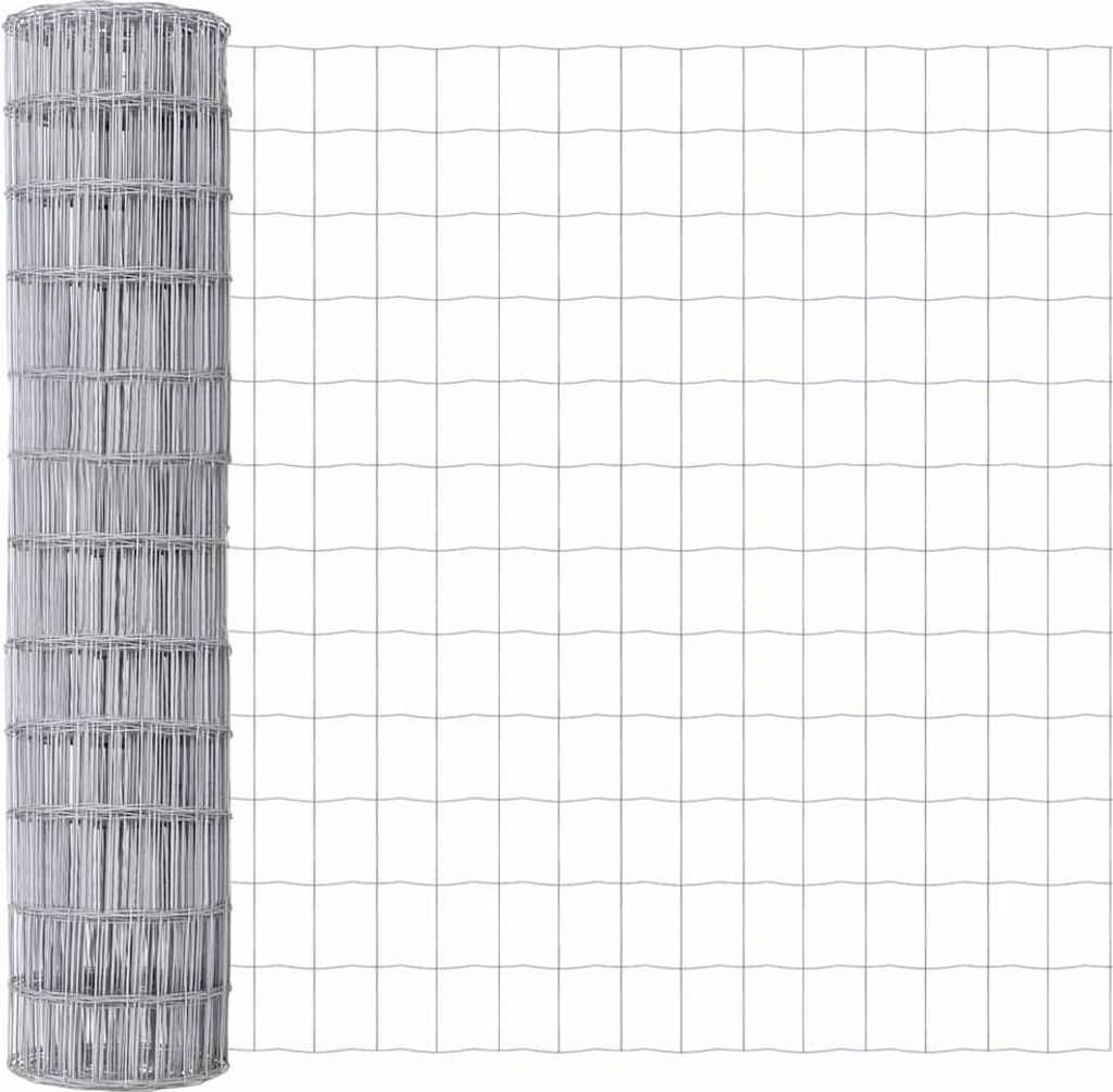 Eurozaun 1,4 x 10 m PVC-beschichtetes Eisen