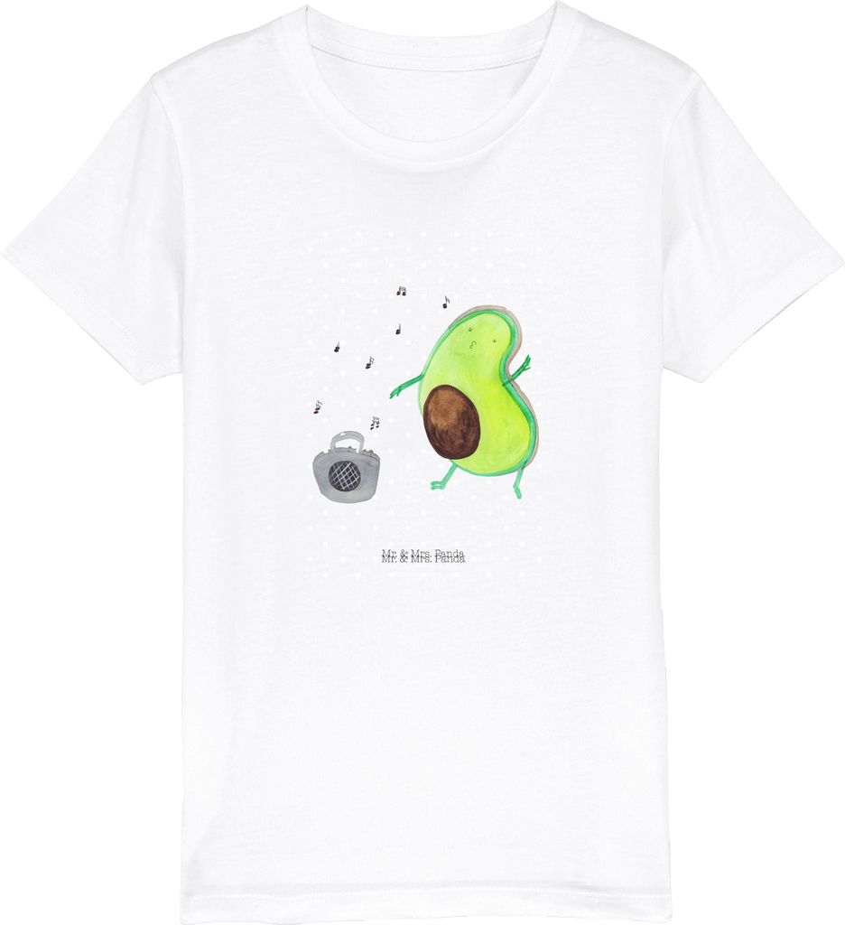 Mr. & Mrs. Panda Kleinkinder T-Shirt Avocado Tanzen 3-4 Produktbild 