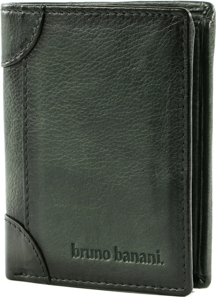 Portafoglio Bruno Banani in Pelle Nera | Portamonete Uomo Elegante