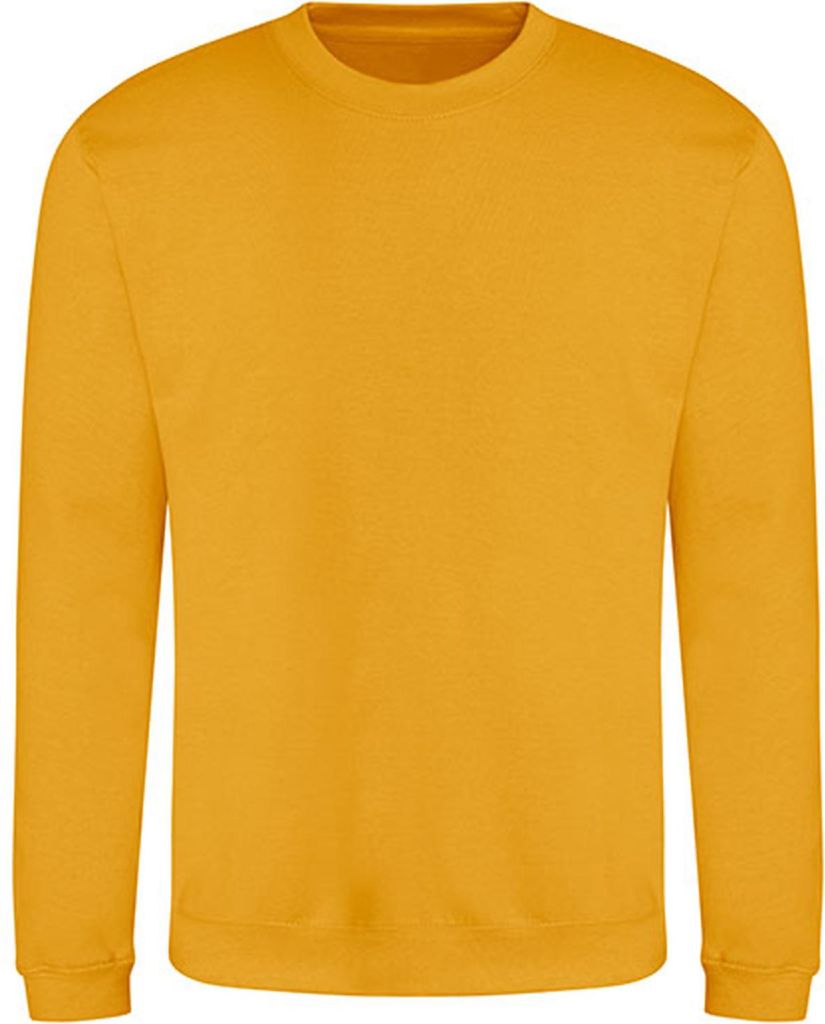 Just Hoods JH030 | Herren Sweatshirt +WRAP - Farbe: Mustard - Größe: L