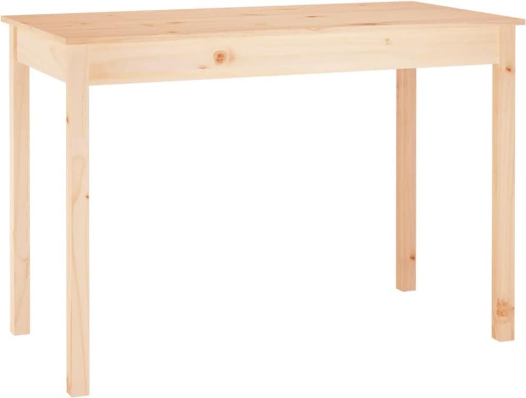 vidaXL Jídelní stůl 110x55x75 cm Borovicový masiv Obrázek produktu 
