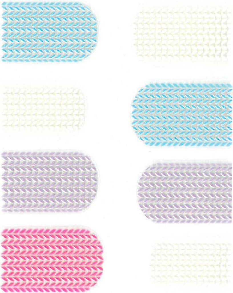 5D Nagelsticker selbstklebend Muster Ornamente Nr. 39