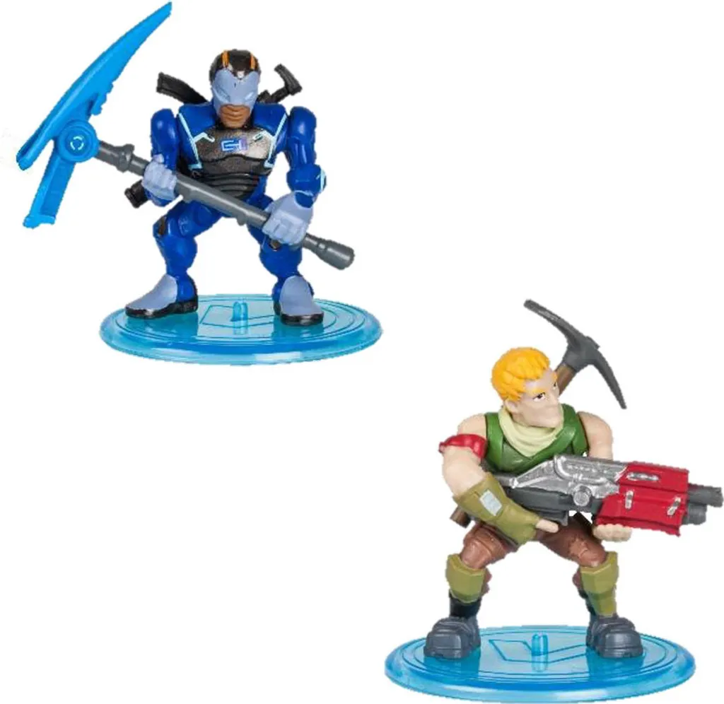 Duo de Figurines Fortnite Carbide & Sgt. Jonesey Haute Finition 10cm