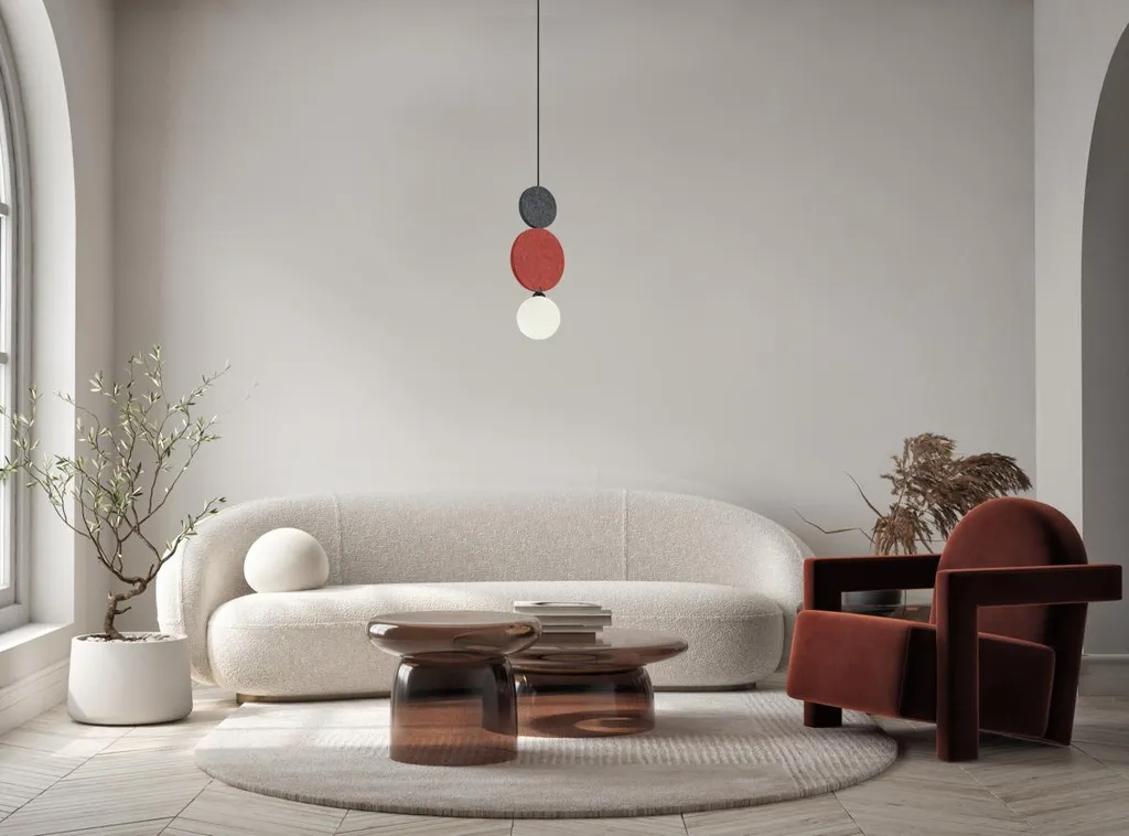 Suspension design pour table à manger Andrea Italux PND-59779A-1M-MLTI