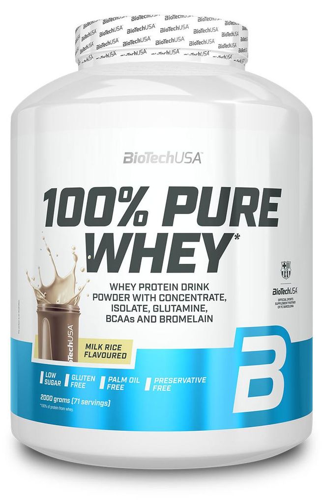 Biotech USA 100% Pure Whey 2000g, produkt na bazie białka Zdjęcie produktu 