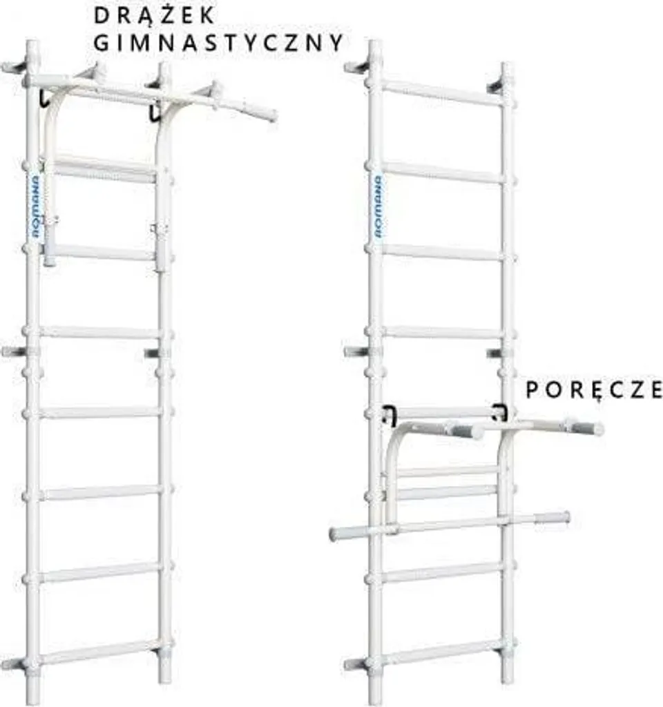 Espalier métallique Next Basic avec barre de traction et dips pour enfant