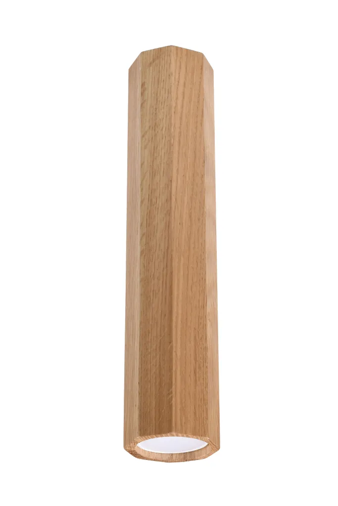 Sollux Lighting ZEKE 30 Rovere - Faretto da Soffitto in Legno GU10