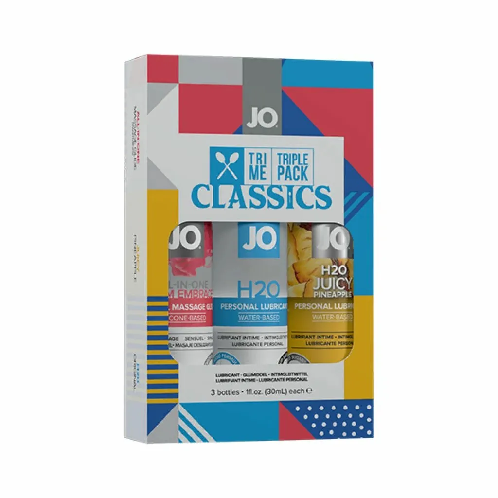 Solution sécheresse intime System Jo Tri Me pack 3 x 30 ml lubrifiants doux