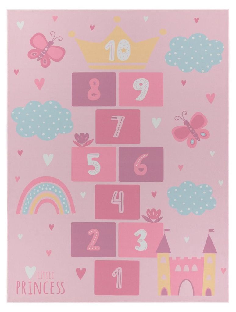 TT Home Kinderteppich Babyzimmer Teppich Kinderzimmer Produktbild 