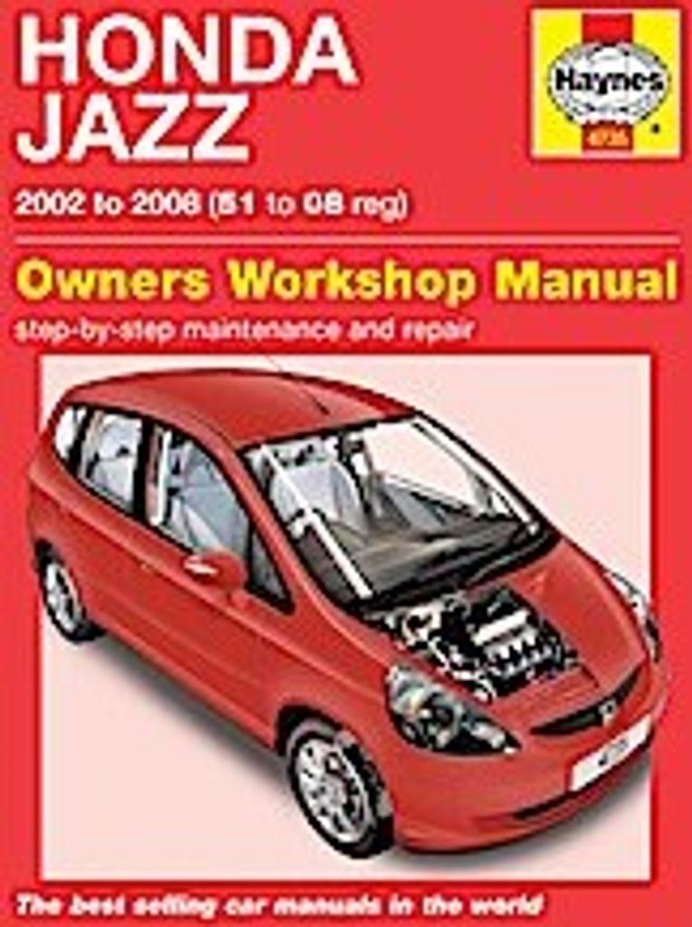 Honda Jazz (02 - 08) Haynes Repair Manual