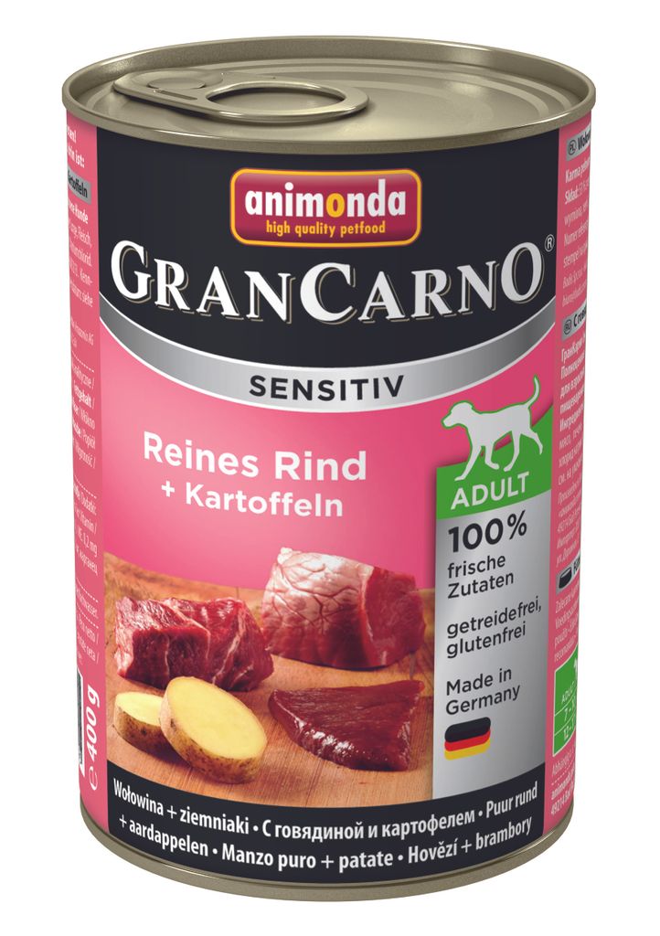 Animonda GranCarno Sensitiv Rind + Kartoffeln
