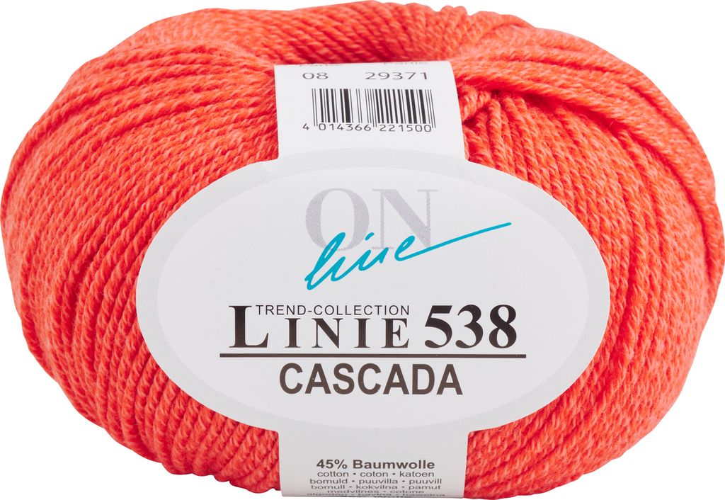 ONline Wolle Cascada, Linie 538 Farbe 0008