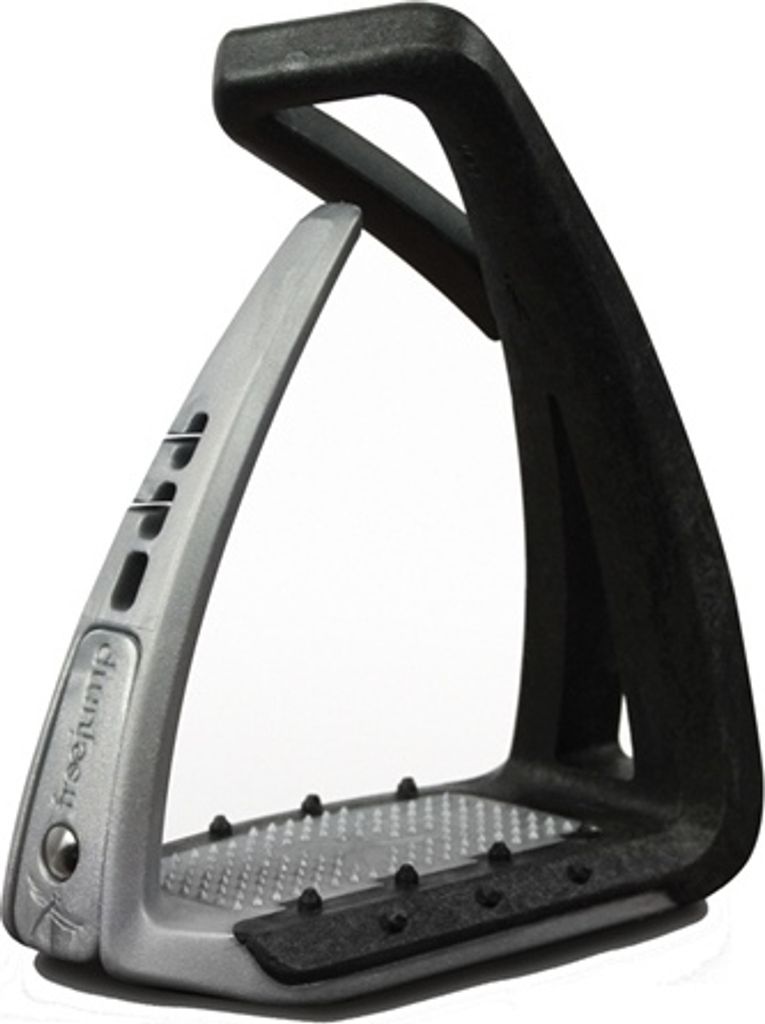 Freejump Steigbügel Soft Up Lite Black/ Iron Matte