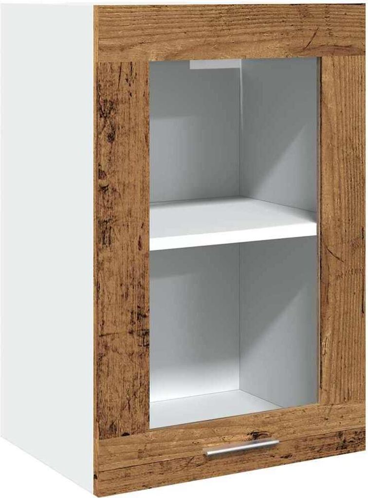 vidaXL 11-tlg. Küchenschrank-Set Lyon Altholz-Optik Produktbild 