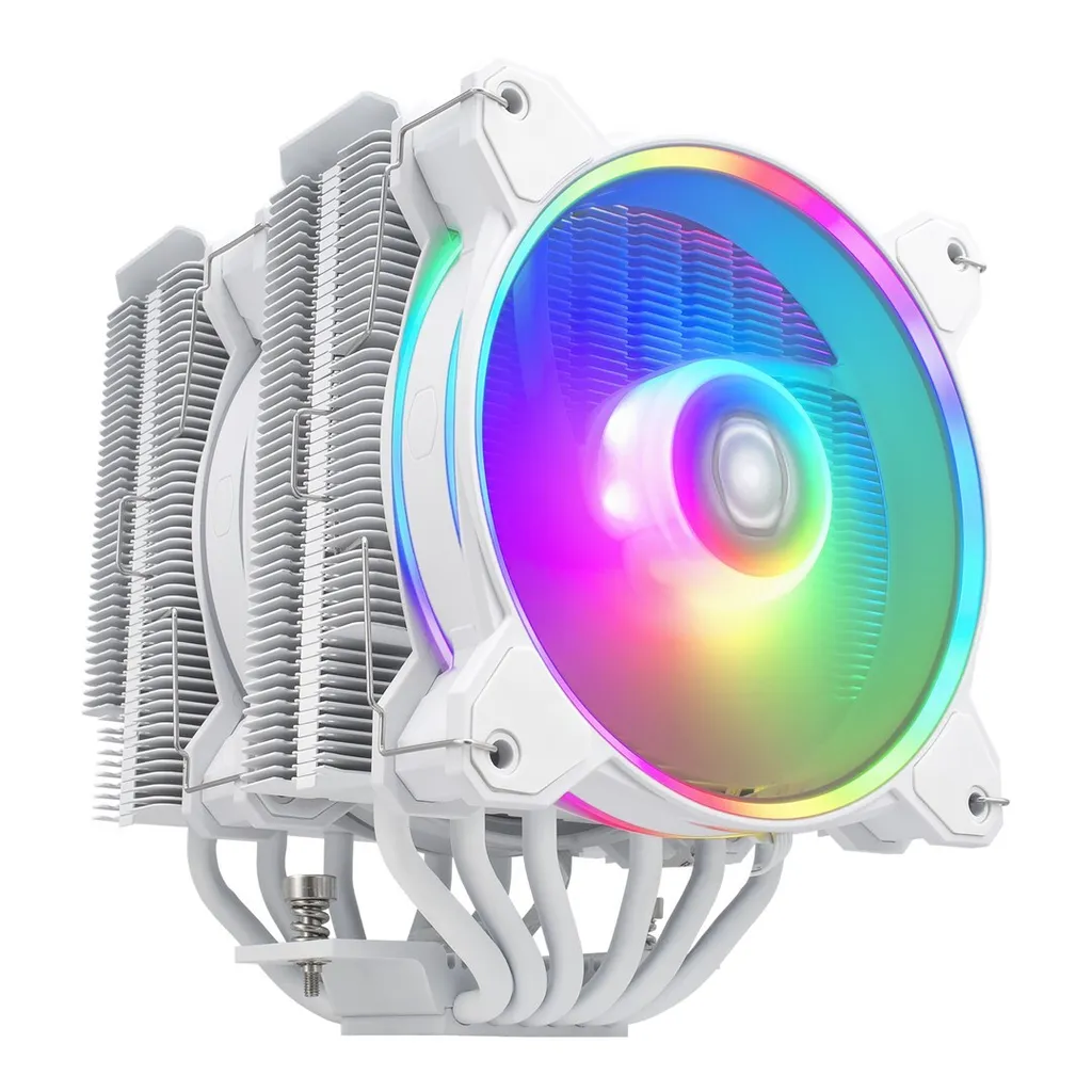 Cooler Master Hyper 622 Halo White avec Double Ventilateurs ARGB 12cm - 13