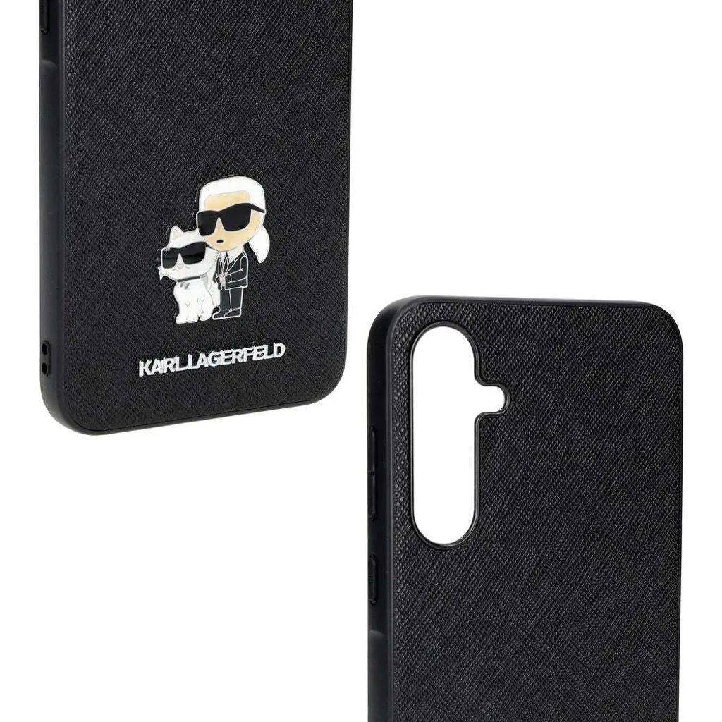 Custodia Samsung A35 Karl Lagerfeld Saffiano Pin - Colore Nero - 8