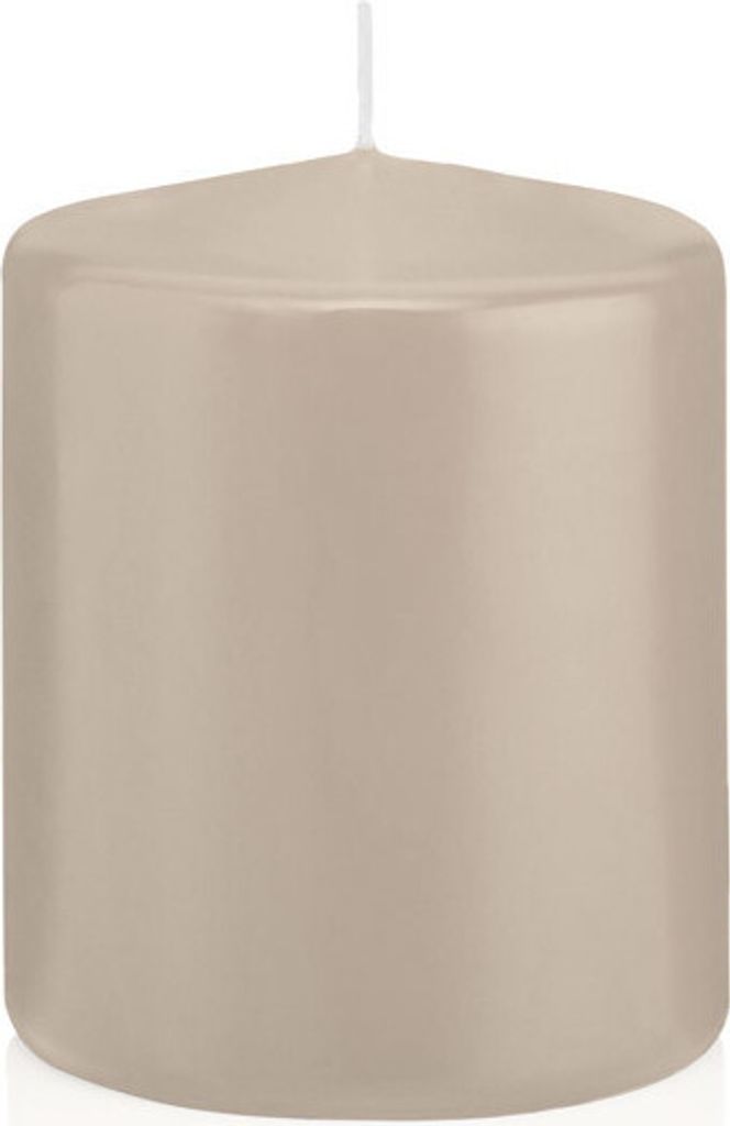 Stumpenkerzen Schlamm 100 x Ø 78 mm, 8 Stück