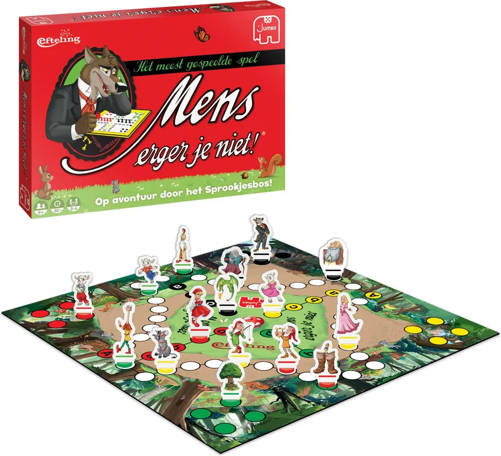 Jeu Ne t'en fais pas Efteling avec figurines de l'Arbre des Contes - 3
