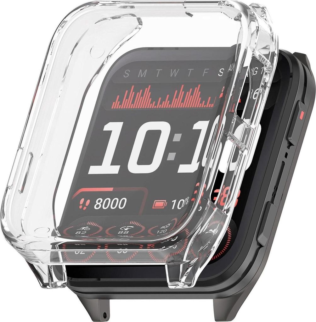 TPU Schutzhülle für Garmin Venu X1 Electroplated Displayschutz Transparent