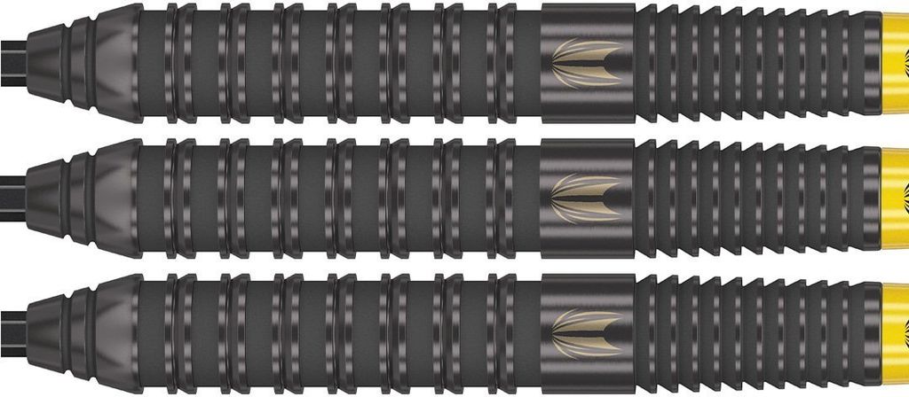 Target Darts Bolide Void Steel Dartpfeile 24G Barrel 02 90% Tungsten Schwarz