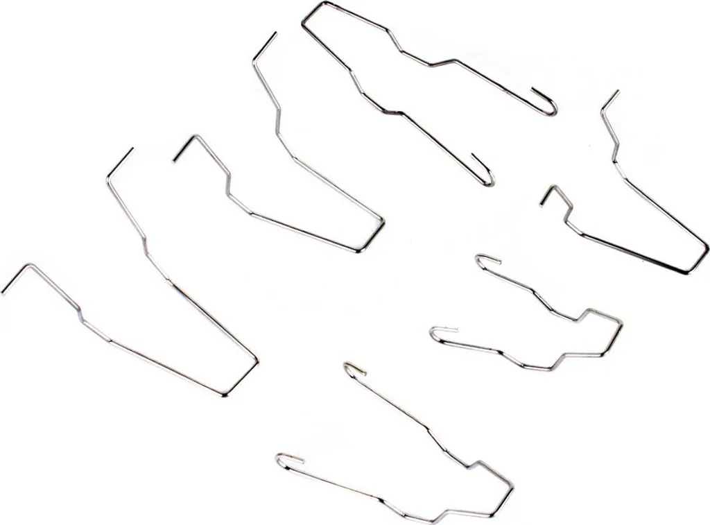 Solution fixation ampoule phare cassée : lot de 6 clips ressort H1 à H7 - 4