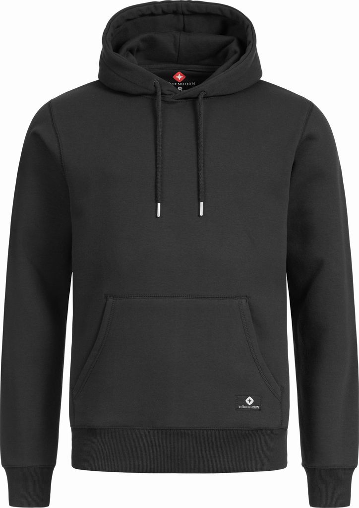 Höhenhorn Janga Hoodie Herren Kapuzen Pullover Hoody Schwarz 3XL