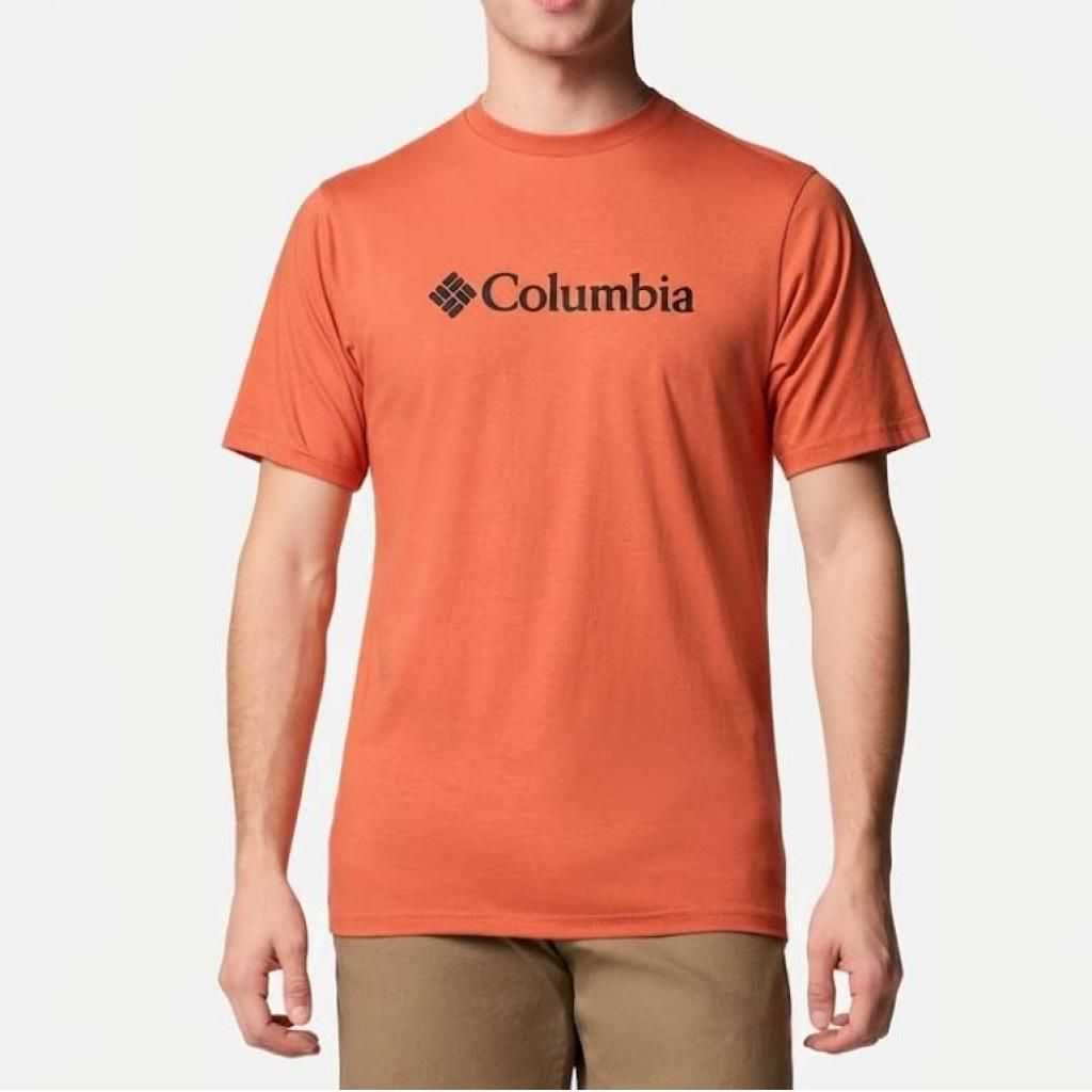 COLUMBIA CSC BASIC LOGO TEE Orange