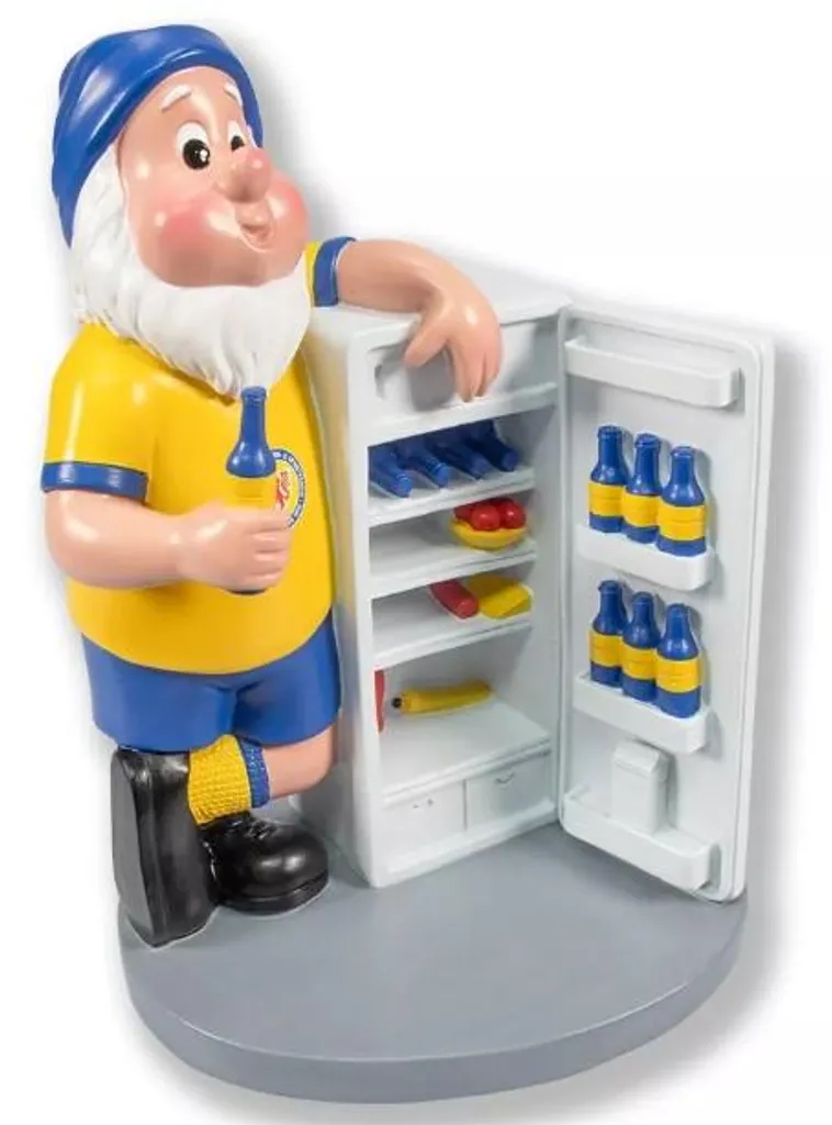 Réfrigérateur Compact Eintracht Braunschweig avec Effet Nain de Jardin