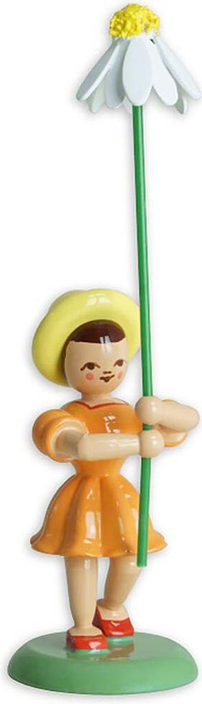 Blumenkind mit Kamille, farbig (11,5cm) von Blank Kunsthandwerk