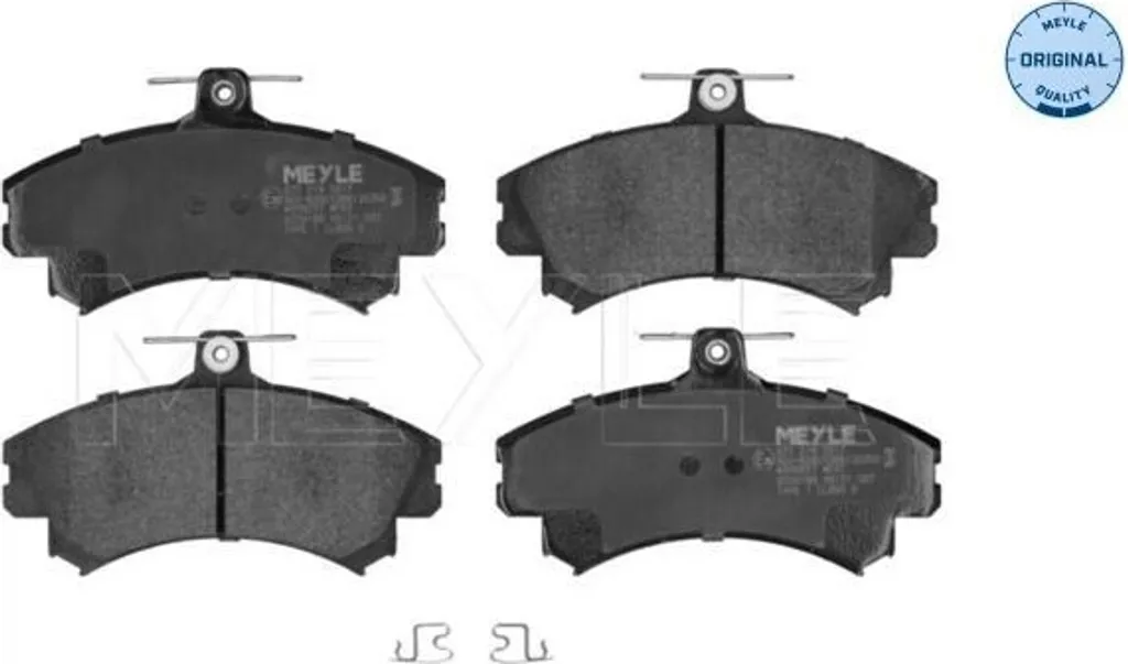 Plaquettes de frein avant pour Forfour 454 - Qualité MEYLE 025 219 2017