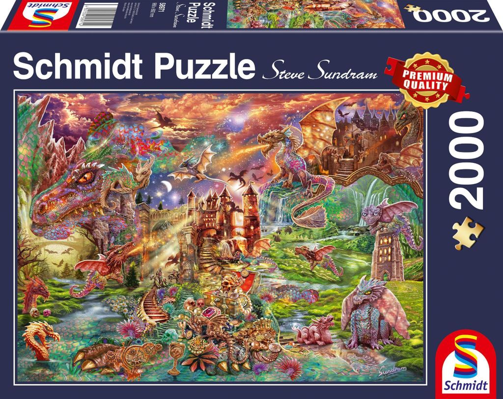 Puzzle 2000T. Der Schatz der Drachen