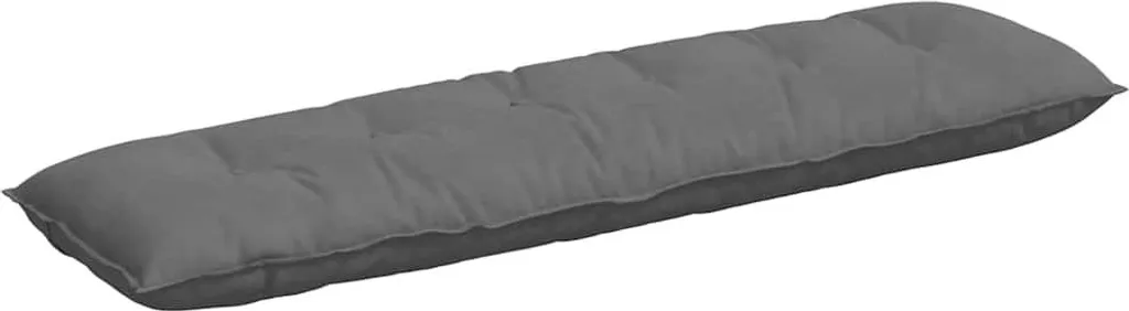 Cuscino per Testiera vidaXL 180cm Grigio Scuro - Tessuto Microfibra