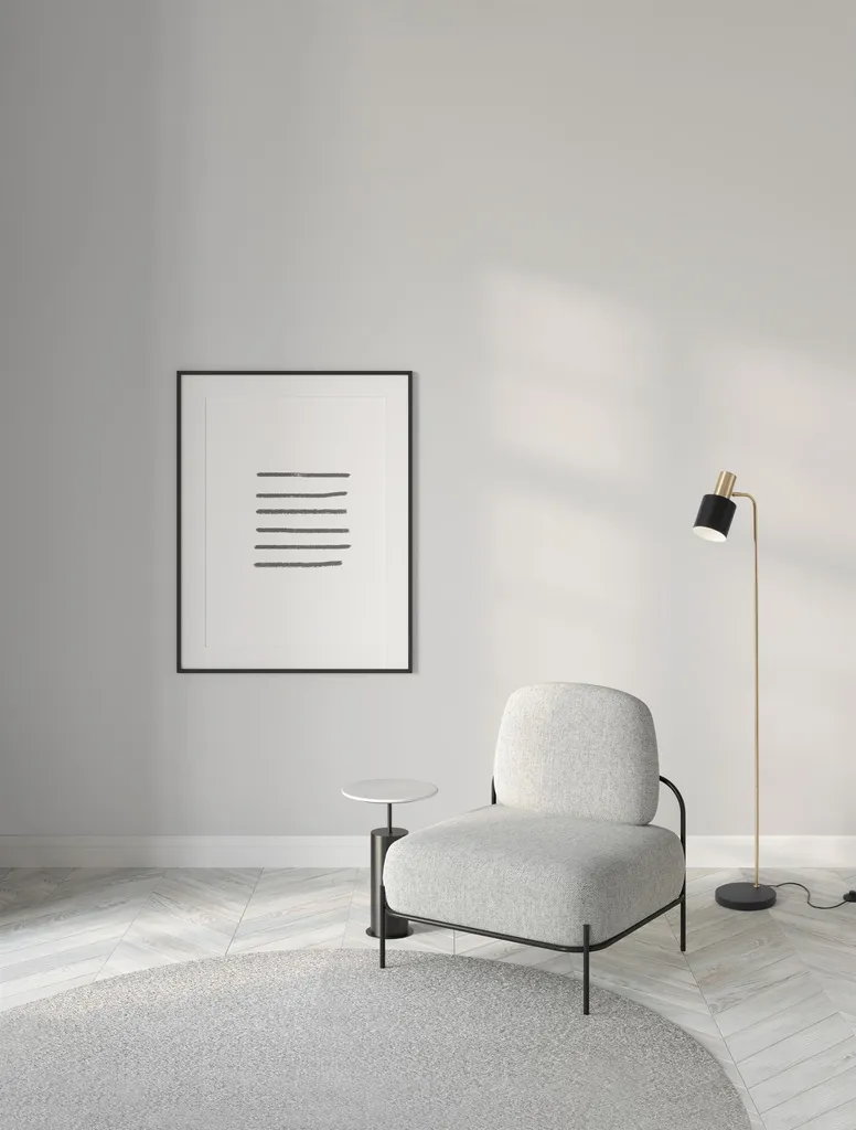 Lampadaire de Salon Nova Luce PAZ Luminaire sur Pied en Métal Design