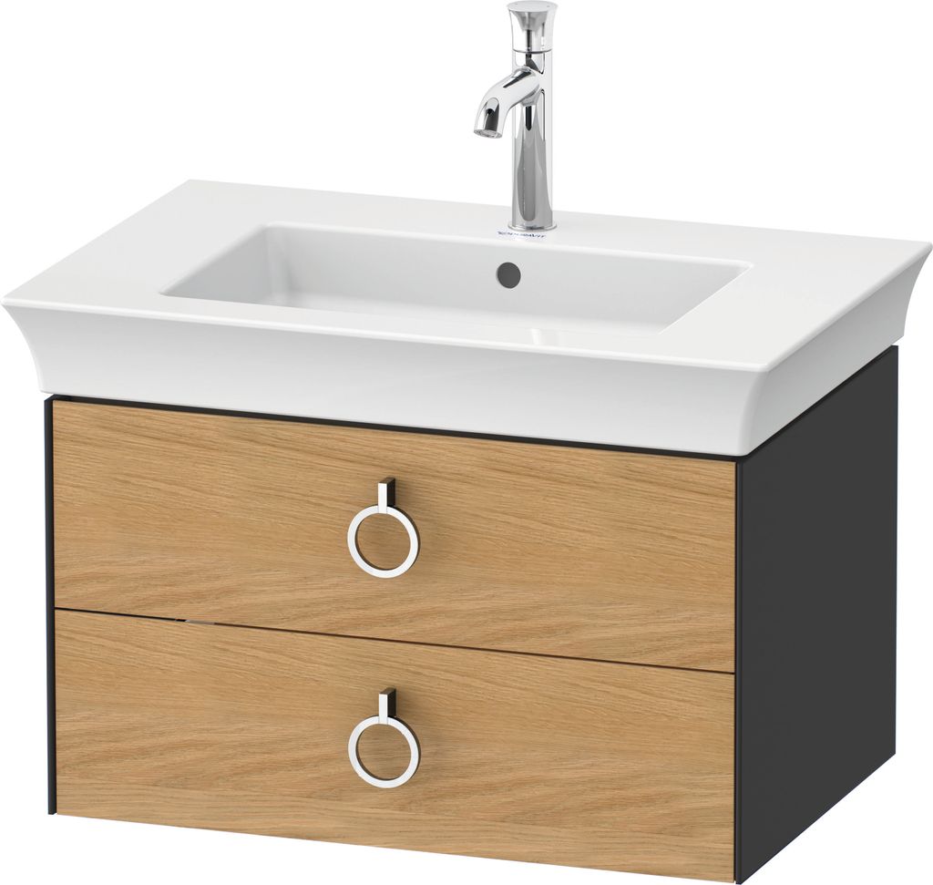 DURAVIT WT43510H5H1 WTU wandh. White Tulip,2 Schk.,mit