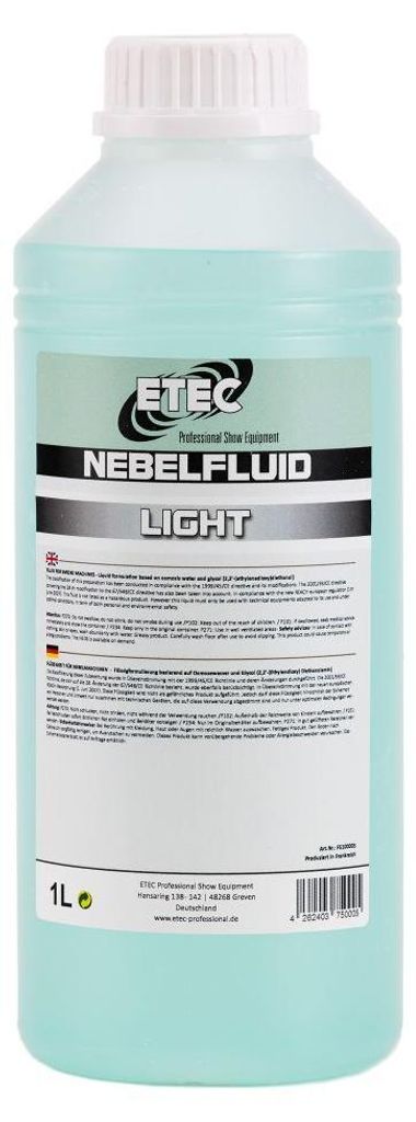 ETEC Professional Nebelfluid 1 Liter Light Produktbild 