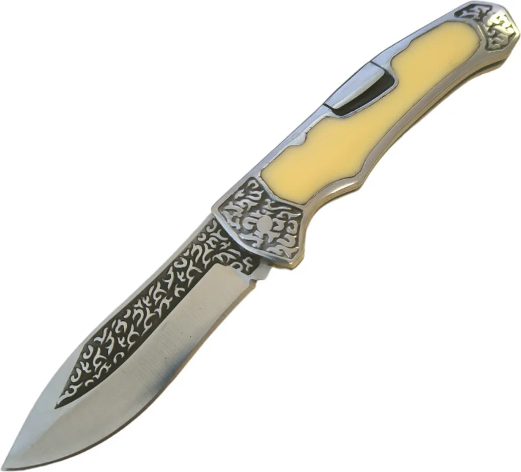 Couteau de Survie COLUMBIA KP32812 - Lame 21cm avec Manche Ergonomique
