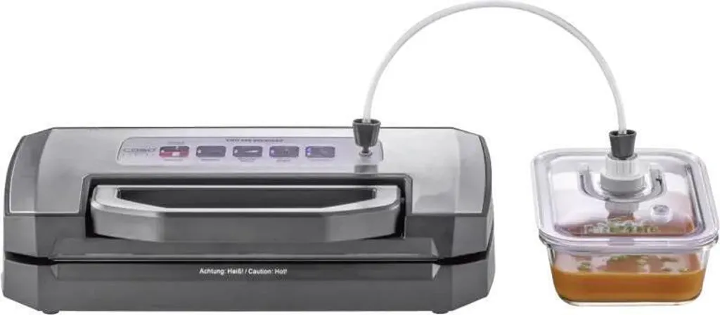 Soudeuse sous vide Caso VRH 490 Advanced acier inox avec cutter intégré