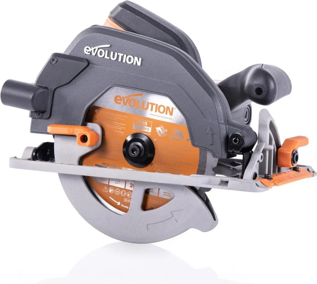 Scie circulaire à métaux et bois Evolution R185CCS 1600W disque 185mm